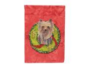 Yorkie Flag Garden Size