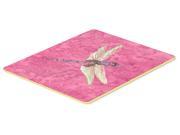 Dragonfly on Pink Kitchen or Bath Mat 24x36