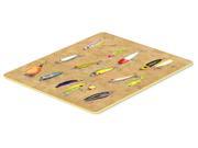 Fishing Lures Kitchen or Bath Mat 24x36