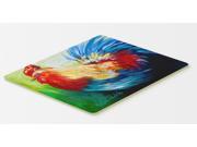 Bird Rooster Chief Big Feathers Kitchen or Bath Mat 20x30