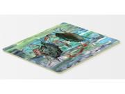 Watery Teal and Purple Crabs Kitchen or Bath Mat 20x30 8954CMT