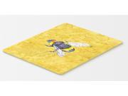 Bee on Yellow Kitchen or Bath Mat 20x30