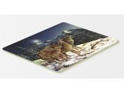Wolf Wolves Crying at The Moon Kitchen or Bath Mat 20x30 PTW2041CMT
