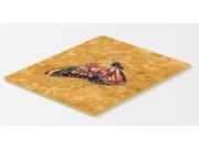 Butterfly on Gold Kitchen or Bath Mat 20x30
