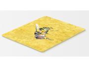 Bee on Yellow Kitchen or Bath Mat 20x30