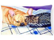Cat Decorative Canvas Fabric Pillow