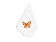 Orange and Yellow Butterfly Napkin 8857NAP