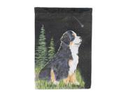 Starry Night Bernese Mountain Dog Flag Canvas House Size