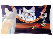 French Bulldog Decorative Canvas Fabric Pillow