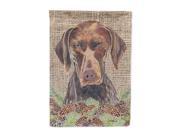 German Shorthaired Pointer Flag Canvas House Size