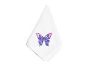 Pink and Purple Butterfly Napkin 8859NAP