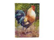Bird Rooster Flag Canvas House Size