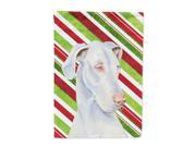 Great Dane Candy Cane Holiday Christmas Flag Canvas House Size