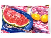 Watermelon Decorative Canvas Fabric Pillow