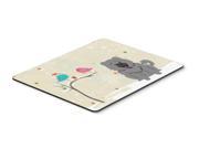 Christmas Presents between Friends Chow Chow Blue Mouse Pad Hot Pad or Trivet BB2611MP
