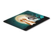 Halloween Scary English Foxhound Mouse Pad Hot Pad or Trivet BB2300MP