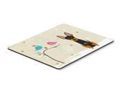 Christmas Presents between Friends English Toy Terrier Mouse Pad Hot Pad or Trivet BB2581MP
