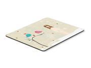 Christmas Presents between Friends Borzoi Mouse Pad Hot Pad or Trivet BB2495MP