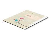 Christmas Presents between Friends Samoyed Mouse Pad Hot Pad or Trivet BB2502MP