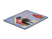 Dog House Collection Standard Schnauzer Black Grey Mouse Pad Hot Pad or Trivet BB2788MP