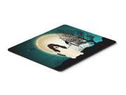 Halloween Scary Swiss Hound Mouse Pad Hot Pad or Trivet BB2234MP