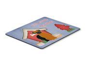 Dog House Collection Fawn Boxer Mouse Pad Hot Pad or Trivet BB2869MP