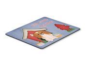 Dog House Collection Pekingnese Red White Mouse Pad Hot Pad or Trivet BB2857MP