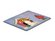 Dog House Collection Beagle Tricolor Mouse Pad Hot Pad or Trivet BB2794MP