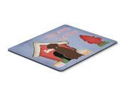 Dog House Collection Chocolate Labrador Mouse Pad Hot Pad or Trivet BB2810MP