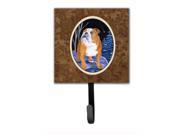 Starry Night English Bulldog Leash Holder or Key Hook