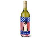Patriotic USA Russo European Laika Spitz Wine Bottle Beverge Insulator Hugger BB3024LITERK