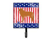 USA Patriotic Leonberger Leash or Key Holder BB3358SH4