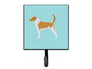 American Foxhound Checkerboard Blue Leash or Key Holder BB3698SH4