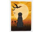 Halloween Black Russian Terrier Flag Canvas House Size BB4292CHF
