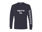 Cesky Terrier Mom Tshirt Ladies Cut Blue Long Sleeve Adult 3XL