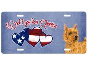 Woof if you love America Norwich Terrier License Plate SS5010LP