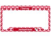 Jack Russell Terrier License Plate Frame
