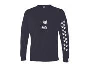 Puli Mom Tshirt Ladies Cut Blue Long Sleeve Adult 2XL