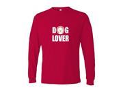 Bichon Frise Long Sleeve Red Unisex Adult XL