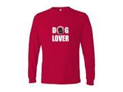 Affenpinscher Long Sleeve Red Unisex Tshirt Adult 2XL