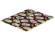 Day of the Dead Black Kitchen or Bath Mat 20x30 BB5116CMT