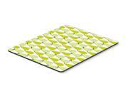Pears on White Mouse Pad Hot Pad or Trivet BB5147MP
