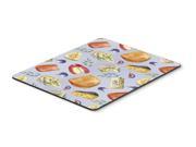Assortment of Cheeses Mouse Pad Hot Pad or Trivet BB5198MP