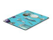 Drinks and Cocktails Blue Mouse Pad Hot Pad or Trivet BB5203MP