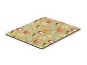 Cheeses Mouse Pad Hot Pad or Trivet BB5199MP