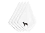American Water Spaniel Embroidered Napkins Set of 4 BB3401NPKE