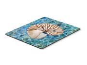 Sea Shell and Water Mouse Pad Hot Pad or Trivet BB5368MP