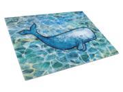 Sperm Whale Cachalot Glass Cutting Board Large BB5354LCB