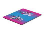 Hip Hop in Pink Blue Mouse Pad Hot Pad or Trivet BB5373MP