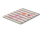 Ballet Dance is my Life Red Mouse Pad Hot Pad or Trivet BB5394MP